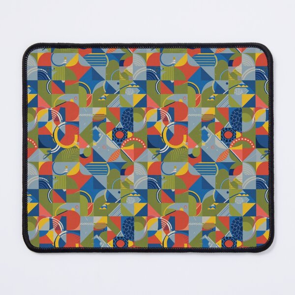 Item preview, Symmetrical and abstract geometric pattern with clean lines designed and sold by SeamlessBlend.