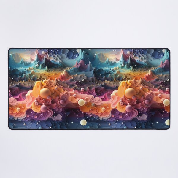 Item preview, Psychedelic Landscape with Whimsical Skies designed and sold by YYWDesigns.