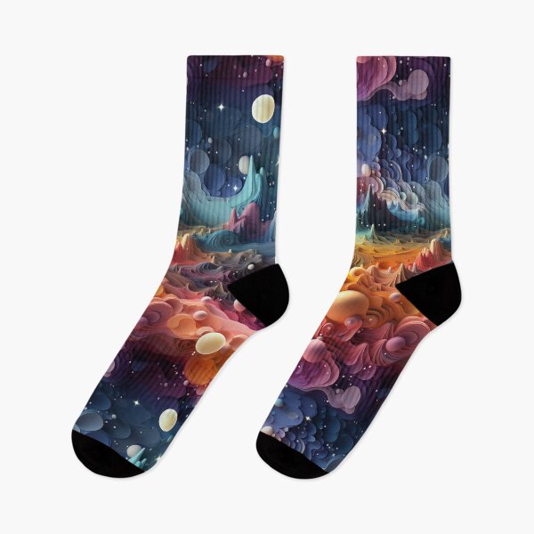 Item preview, Psychedelic Landscape with Whimsical Skies designed and sold by YYWDesigns.