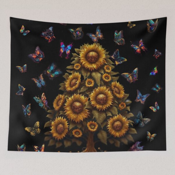 Item preview, SUNFLOWER TREE  designed and sold by johnnyssandart.
