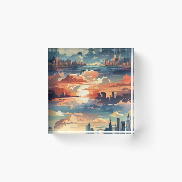 Item preview, City Skylines Sunset designed and sold by Mindterest.