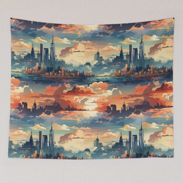 Item preview, City Skylines Sunset designed and sold by Mindterest.
