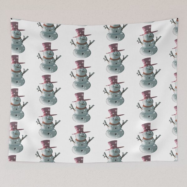 Item preview, snowman, happy winter has arrived designed and sold by MigWhimsy.