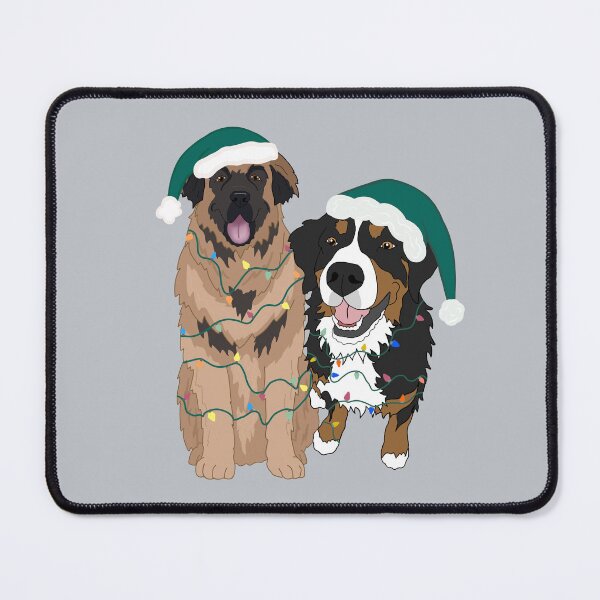 Item preview, Christmas Holiday Bernese and Leonberger designed and sold by KantstandyaC.