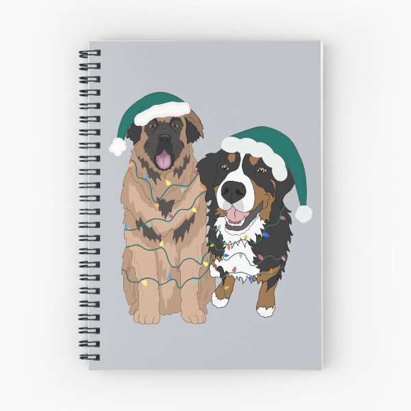 Item preview, Christmas Holiday Bernese and Leonberger  designed and sold by KantstandyaC.