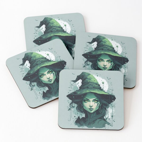Item preview, Green witch designed and sold by AtelierMinimals.