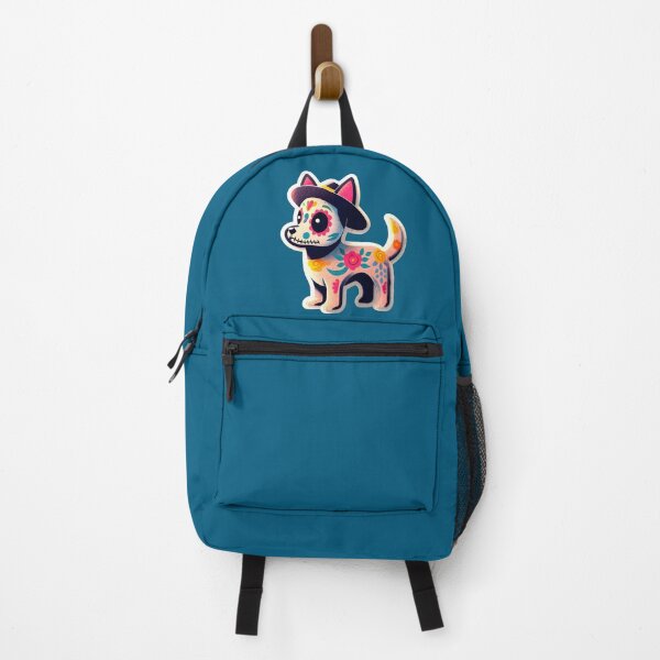 Item preview, Dia de los Muertos cute puppy dog wit hat designed and sold by shirtsmugslife.