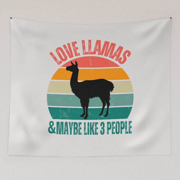 Item preview,  Love Llamas and maybe like 3 people designed and sold by erozzz.