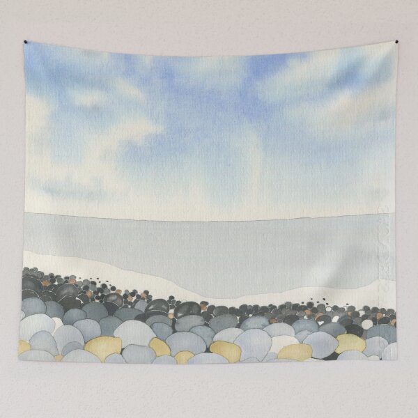 Item preview, Jet and Chalk Beach  designed and sold by Hayley Holliday.