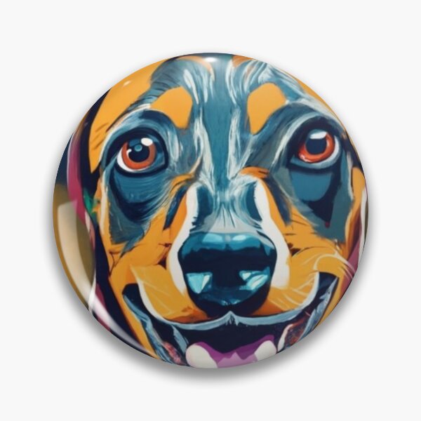 Item preview, Dachshund collection Pablo Picasso colorfull picture designed and sold by pablopicassooo.