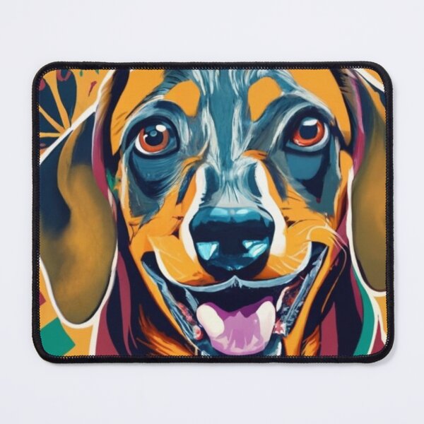 Item preview, Dachshund collection Pablo Picasso colorfull picture designed and sold by pablopicassooo.