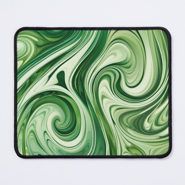 Item preview, Abstract Green Swirls designed and sold by MaayanStudios.