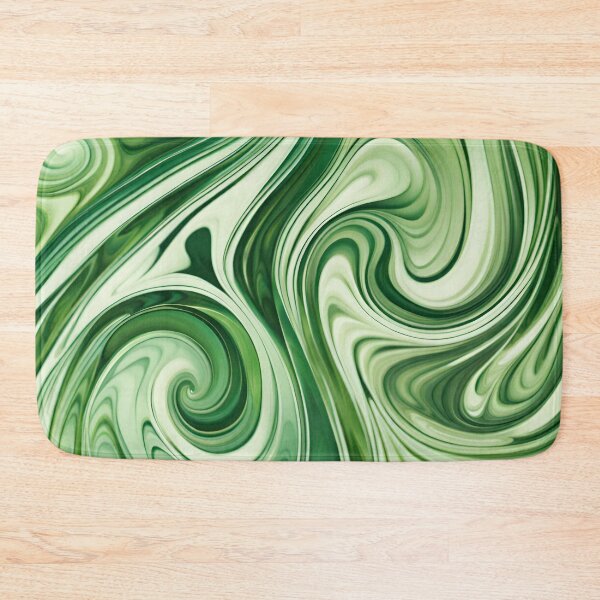 Item preview, Abstract Green Swirls designed and sold by MaayanStudios.