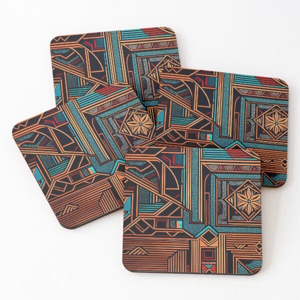 Item preview, Art Deco Fantasy Of Lines. designed and sold by Giulivo Store Graphic.