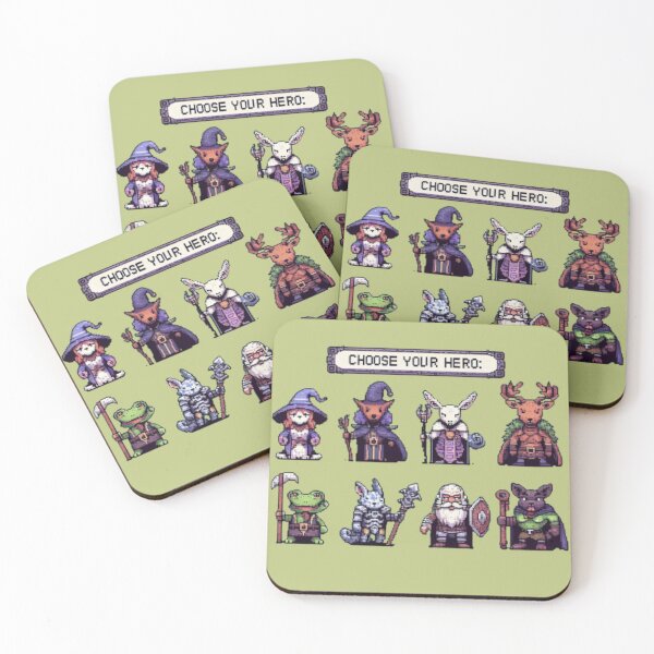 Item preview, Choose Your Hero designed and sold by FoxOfPixels.