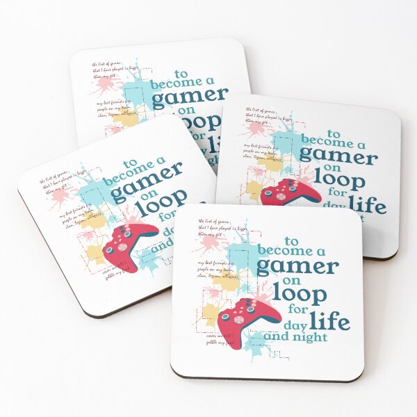 Item preview, Gamer On Loop For Life! designed and sold by ShubhankarK.