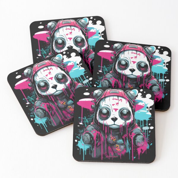 Item preview, Futuristic Panda , Splash designed and sold by ArtWearSplash.