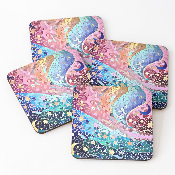 Item preview, Gaudi Barcelona Mosaic inspired art | mosaic art inspired in Barselona A Gaudi Park Guell palaceGaudi Barcelona Mosaic art | mosaic art inspired in Barselona A Gaudi Park Guell palace designed and sold by LolioGifts.