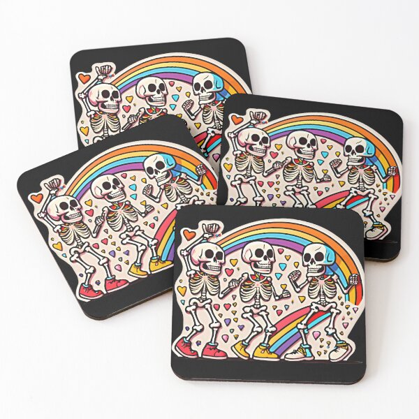 Item preview, Rainbow Skeleton Dance designed and sold by Graphics Galore.