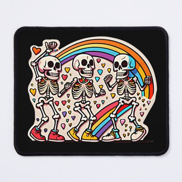Item preview, Rainbow Skeleton Dance designed and sold by Graphics Galore.