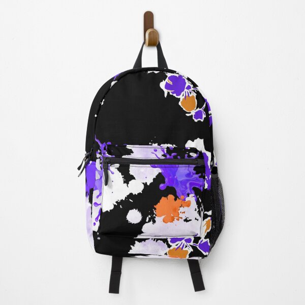 Item preview, colorful floral splash pattern designed and sold by bymarmara.