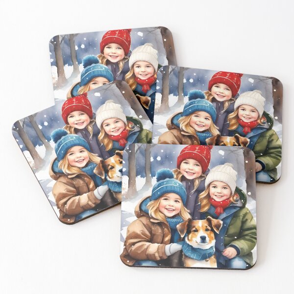 Item preview, Kids with their Pup designed and sold by MixinMadness.