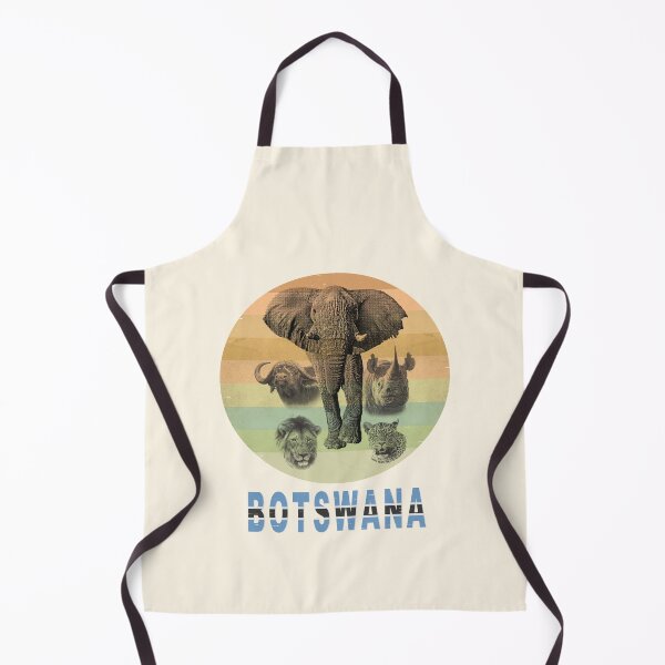 Item preview, Botswana Wildlife "Big Five" Artwork for Botswana Safari designed and sold by Scotch Macaskill.