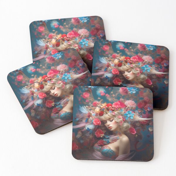 Item preview, Feminine Beauty Among Flowers designed and sold by Visual-Elixir.