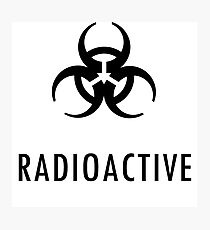 Radioaktiv Fotodruck