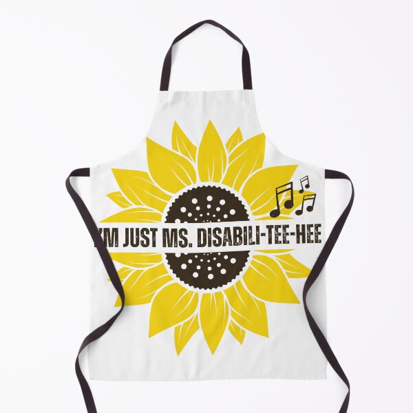 Item preview, Ms Disabili-tee-hee designed and sold by Rebecca Tyler-Squires.