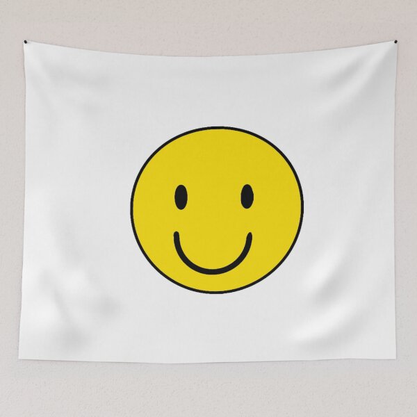 Item preview, yellow smiley face emoji aesthetic preppy vsco designed and sold by Ashs-Art65.