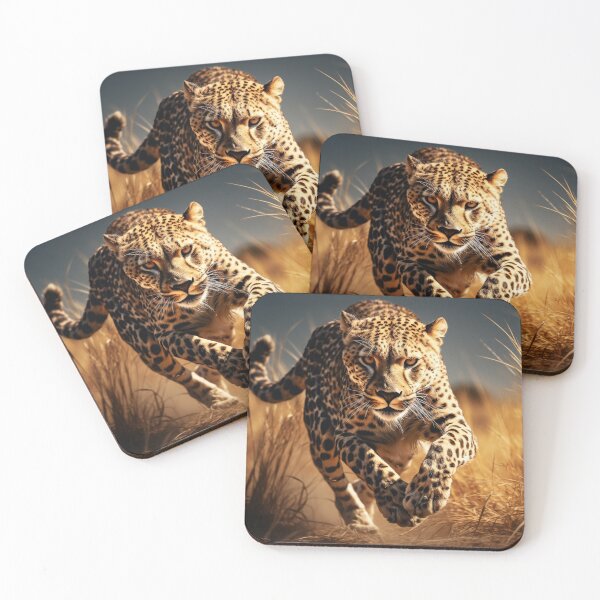 Item preview, A Jaguar Running  designed and sold by FireFXStudio.