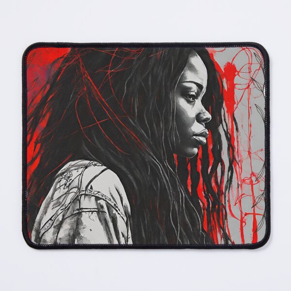 Item preview, Red Streaks in the Shadows designed and sold by ByteMirage.