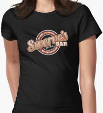 Swerve's Bar - Logo Women's Fitted T-Shirt