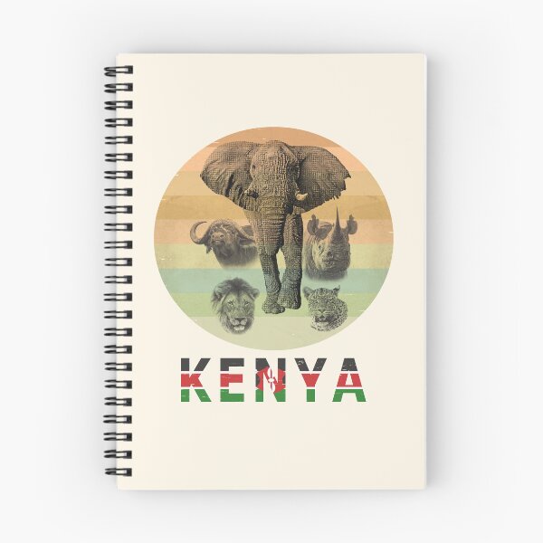 Item preview, Kenya Wildlife "Big Five" Artwork for Kenya Safari designed and sold by Scotch Macaskill.