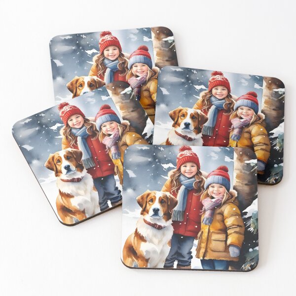 Item preview, Children and their Puppy designed and sold by MixinMadness.