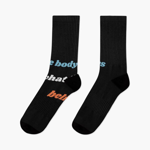 Item preview, THE BODY ACHIEVES WHAT THE MIND BELIEVES designed and sold by QBEKART.