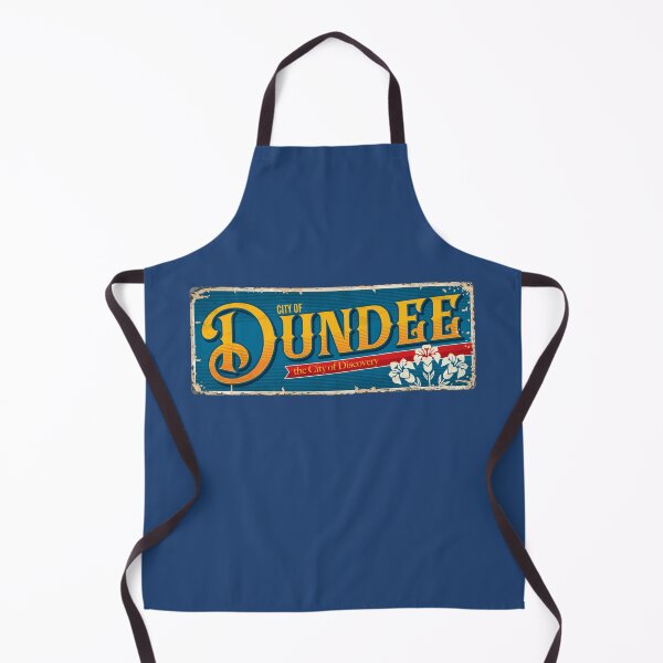 Item preview, DUNDEE City Scotland Flag Sticker T-Shirt 01 designed and sold by LocationInks.