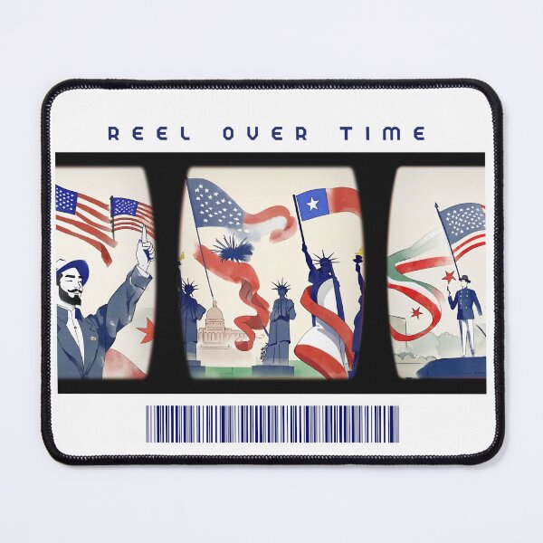 Item preview, Reel Over Time America's independence day designed and sold by Josh Ajay Designs.