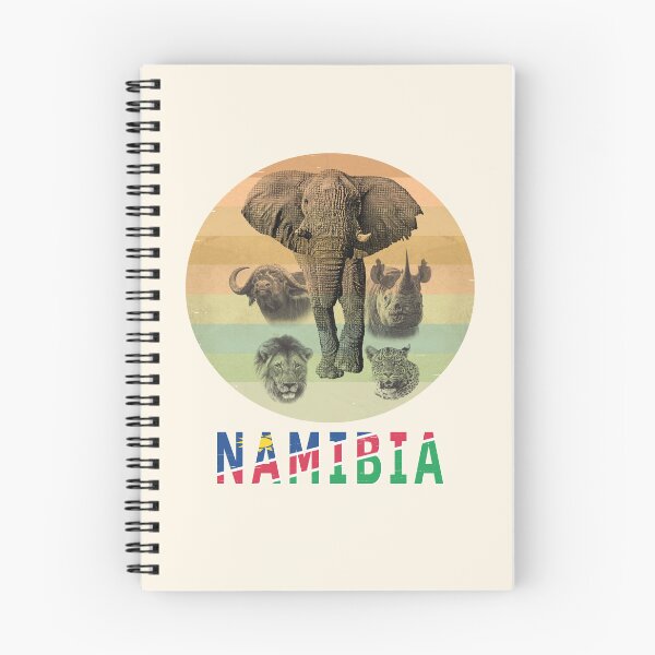 Item preview, Namibia Wildlife "Big Five" Artwork for Namibia Safari designed and sold by Scotch Macaskill.