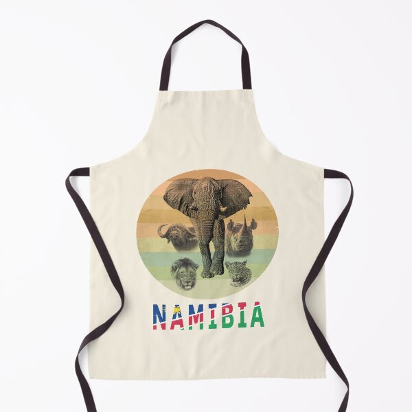 Item preview, Namibia Wildlife "Big Five" Artwork for Namibia Safari designed and sold by Scotch Macaskill.