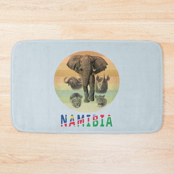 Item preview, Namibia Wildlife "Big Five" Artwork for Namibia Safari designed and sold by Scotch Macaskill.