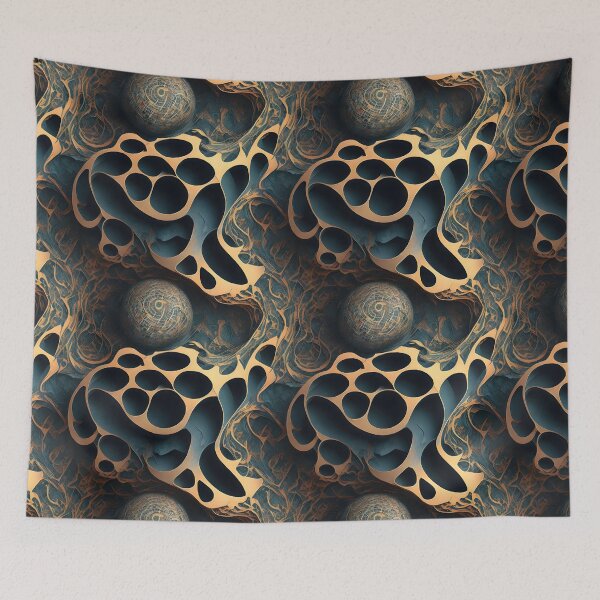 Item preview, Abstract Interdimensional Art Pattern designed and sold by AleksKos.