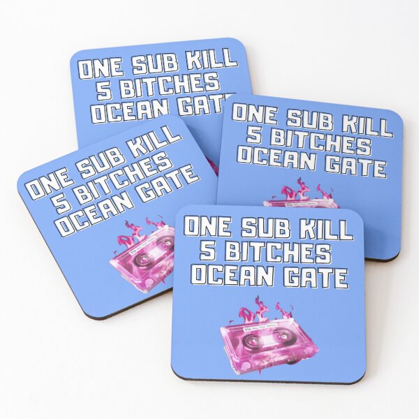Item preview, Viral Punchline “One sub killed 5 bitches, Ocean Gate” designed and sold by Zonev.