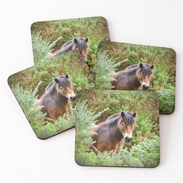 Item preview, Exmoor Pony Hiding Among the Ferns designed and sold by Kerry Palmer.