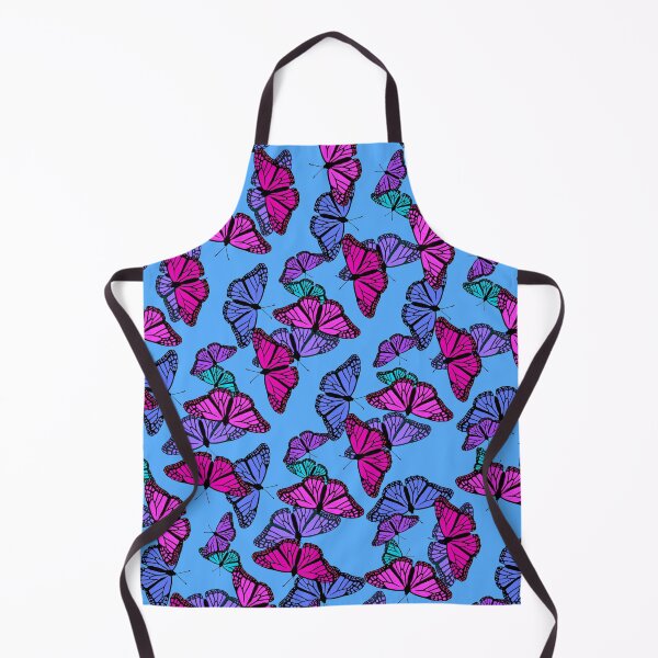Item preview, Busy Butterfly Print (Cool Tones) designed and sold by BeJolley.