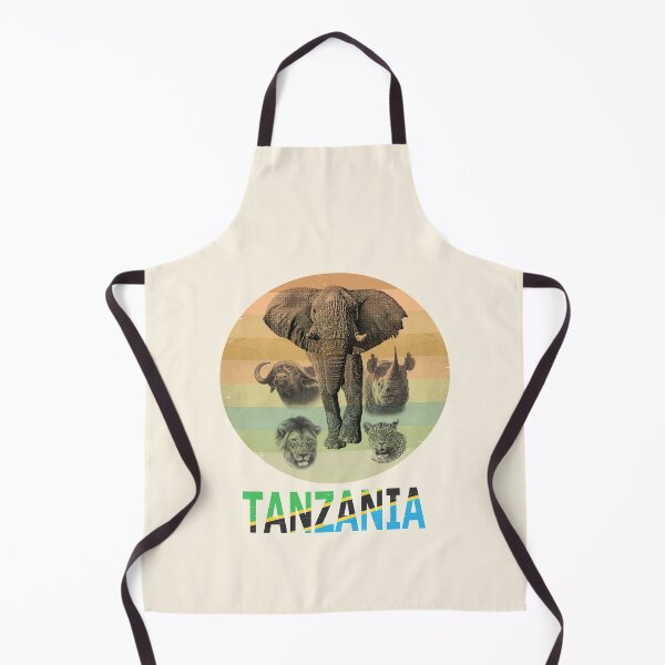 Item preview, Tanzania Wildlife "Big Five" Artwork for Tanzania Safari designed and sold by Scotch Macaskill.
