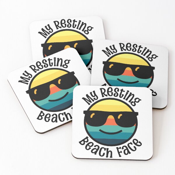 Item preview, My Resting Beach Face designed and sold by Digital Studio D2.