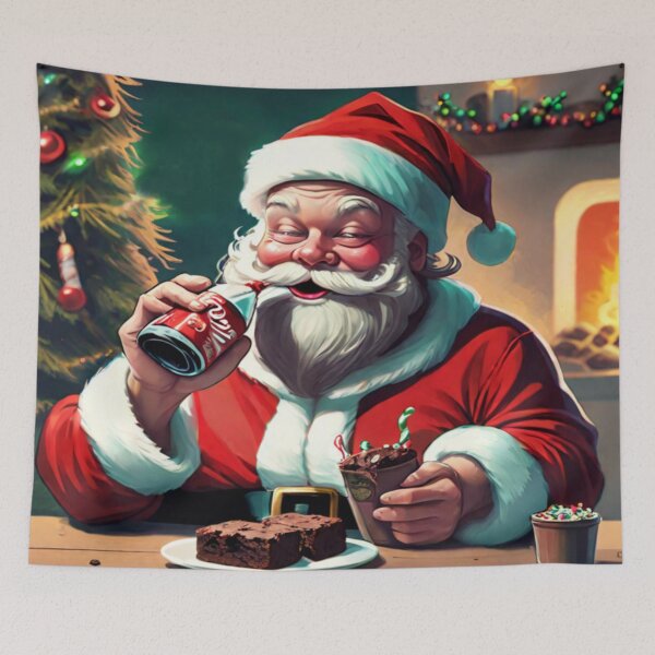 Item preview, Santa's Enjoying The Edibles designed and sold by KoliBabb.