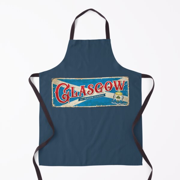 Item preview, GLASGOW City Scotland Flag Sticker T-Shirt 01 designed and sold by LocationInks.